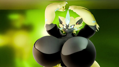 anthro areola areola_slip big_breasts breast_expansion breasts duo expansion explosion eyewear female glasses huge_breasts hyper hyper_breasts inflation jiggle_physics jiggling ring spherical_breasts notsobretheren bandai_namco digimon nintendo pokemon rena_(notsobretheren) warfare_zeraora zee_(notsobretheren) digimon_(species) generation_7_pokemon legendary_pokemon pokemon_(species) renamon zeraora 16:9 3d_(artwork) 3d_animation animated digital_media_(artwork) hi_res short_playtime sound webm widescreen