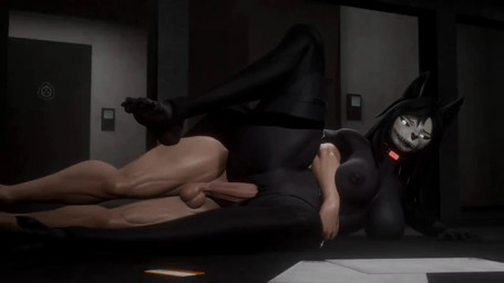 anthro anthro_penetrated areola arm_around_partner arm_around_waist balls big_breasts black_areola black_body black_claws black_clothing black_eyebrows black_fur black_hair black_legwear black_nipples black_sclera black_thigh_highs black_toe_claws blinking bone bouncing_breasts breasts claws clothing collar dialogue duo erection eyebrows eyes_closed faceless_character faceless_human faceless_male feet female female_anthro female_on_human female_penetrated fingers from_behind_position fur genitals hair human_penetrating human_penetrating_female indoor_nudity indoor_sex inner_ear_fluff inside legwear lidded_eyes light-skinned_male light_body light_skin long_hair looking_pleasured lying male male/female male_human male_penetrating male_penetrating_anthro male_penetrating_female mostly_nude mostly_nude/nude mostly_nude_anthro mostly_nude_female nipples nodding nodding_head nude nude_human nude_male on_side one_leg_up open_mouth penetration penile penile_penetration penis penis_in_vagina raised_leg sex skull skull_head speech_bubble spoon_position spooning spread_legs spreading teeth text thick_thighs thigh_highs toe_claws toes tuft vaginal vaginal_penetration vulva white_eyes grracer865 da.nilkaz_(modeler) monolitwec_(modeler) scp_foundation max_(taciticooldad) scp-1471-a scp-1471-a_(monolitwec) human malo mammal skulldog_(species) 16:9 2026 3d_(artwork) 3d_animation animated digital_media_(artwork) english_text loop no_sound short_playtime video widescreen