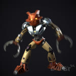 armor brown_body claw_(weapon) glowing glowing_eyes gradient_background looking_at_viewer machine male mask melee_weapon not_furry red_eyes silver_body simple_background solo tan_body weapon gabby94 bionicle lego pohatu biomechanical humanoid robot robot_humanoid toa 1:1 3d_(artwork) 3d_animation animated better_version_at_paywall blender_(artwork) digital_media_(artwork) hi_res no_sound short_playtime webm