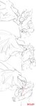 anthro duo exclamation_point extreme_french_kiss feral french_kissing kissing machine male male/male spiral_eyes surprise redishdragie mythology rett_(retbriar) soleil_(itstedda) dragon mythological_creature mythological_scalie protogen scalie 2020 absurd_res comic hi_res signature