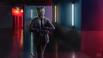 anthro clothed clothing detailed_background fingers male solo standing oini felid feline mammal 16:9 absurd_res digital_media_(artwork) hi_res widescreen