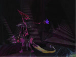ambiguous_gender anthro armor clothed clothed_anthro clothing colored_fire fire headgear helmet music purple_fire solo standing naircat nintendo pokemon pokemon_the_first_movie generation_1_pokemon legendary_pokemon mewtwo pokemon_(species) 2013 animated huge_filesize loop short_playtime sound webm