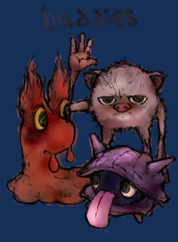 ambiguous_gender group lava simple_background transparent_background rocket_grunt_(artist) nintendo pokemon elemental_creature generation_1_pokemon generation_2_pokemon lava_creature mankey mineral_fauna pokemon_(species) shellder slugma alpha_channel low_res