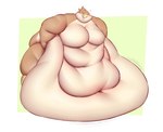 anthro arm_rolls beak belly belly_overhang belly_rolls belly_squish big_belly big_breasts blush bodily_fluids breasts brown_body chubby_cheeks countershading double_chin eyes_closed fat_rolls female grin hands_on_hips huge_belly huge_breasts huge_thighs hyper hyper_belly immobile leaning leaning_forward leg_rolls lifting_belly love_handles morbidly_obese morbidly_obese_anthro morbidly_obese_female multicolored_body navel obese obese_anthro obese_female overweight overweight_anthro overweight_female simple_background smile solo squish standing sweat sweatdrop tan_body thick_arms thick_thighs two_tone_body weight_gain wide_hips ankie. sophia_(soban) accipitrid accipitriform avian bird full-length_portrait hi_res portrait