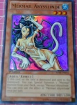 attack_stat_(yu-gi-oh) big_breasts blue_eyes blue_hair breasts card card_template cat_tail claws defense_stat_(yu-gi-oh) female hair long_hair looking_at_viewer lying monster_card_(yu-gi-oh) on_side open_mouth orica pawpads paws pose solo star teeth text trading_card trading_card_template water yu-gi-oh_card third-party_edit unknown_artist capcom darkstalkers konami yu-gi-oh! felicia_(darkstalkers) mermail_abysslinde animal_humanoid cat_humanoid duel_monster felid felid_humanoid feline feline_humanoid humanoid mammal mammal_humanoid crossover english_text low_res