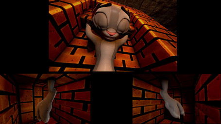 3_claws ambiguous_gender anthro backscratcher ball_gag bdsm blindfold bondage bound brick brick_wall brush brushing_ear brushing_feet claws close-up cuff_(restraint) detailed_background disembodied_hand ear_restraint ears_down ears_up eyelashes feather_wheel featureless_crotch feet female floating_object floating_objects foot_fetish foot_focus forced fully_bound fur gag gagged grey_body grey_fur hairbrush helpless laugh loose_feather muffled multiple_angles nude null open_mouth overstimulation paintbrush pivoted_ears restrained restrained_arms restrained_ears restrained_feet restrained_legs restraints screaming shackles skinny solo struggling teeth tickle_fetish tickle_torture tickling tickling_armpits tickling_belly tickling_crotch tickling_ears tickling_feet tickling_machine tickling_sides toe_restraints toe_wiggle toes toothbrush torture wall_(structure) tklsfm disney zootopia judy_hopps lagomorph leporid mammal rabbit 16:9 3d_(artwork) 3d_animation animated digital_media_(artwork) hi_res high_framerate huge_filesize long_playtime sound video voice_acted widescreen