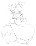 1_horn :3 anthro belly big_belly big_breasts biped bra breasts cactus clothed clothing feet female female_anthro female_humanoid flower front_view furgonomics furry-specific_piercing gloves_(marking) hair horn huge_belly huge_thighs markings non-mammal_breasts noseless obese obese_female obese_humanoid overweight overweight_female overweight_humanoid panties partially_clothed partially_clothed_anthro partially_clothed_female piercing plant ring_piercing simple_background small_feet smug solo standing thick_thighs thorns three-quarter_view underwear underwear_only white_background maddeku nintendo pokemon cactus_creature cactus_humanoid elemental_creature elemental_humanoid flora_fauna generation_5_pokemon humanoid maractus plant_humanoid pokemon_(species) 2021 black_and_white digital_drawing_(artwork) digital_media_(artwork) full-length_portrait hi_res monochrome portrait sketch