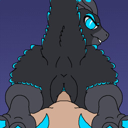 bestiality black_body black_feathers blue_body blue_claws blue_eyes blue_eyeshadow blue_feathers blue_vulva butt claws dominant dominant_female dominant_feral duo eyeshadow feathers feet female female_feral female_on_human female_penetrated feral feral_penetrated first_person_view genitals gradient_background grey_feather_hair grey_feet grey_snout human_on_feral human_penetrating human_penetrating_female human_penetrating_feral human_pov interspecies looking_at_viewer looking_back makeup male male/female male_human male_on_feral male_penetrating male_penetrating_female male_penetrating_feral male_pov offscreen_male penetrating_pov penetration penile penile_penetration presenting presenting_hindquarters sex sickle_claw simple_background smile smiling_at_viewer toe_claws vulva therealmessyroomguy1 lumina_(therealmessyroomguy1) dinosaur dromaeosaurid feathered_dinosaur feathered_scalie human mammal prehistoric_species reptile saurischian scalie theropod 1:1 digital_media_(artwork) pixel_(artwork)