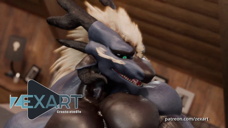 anthro bed big_penis furniture genitals huge_penis hyper hyper_genitalia hyper_penis male masturbation muscular muscular_anthro muscular_male music penis solo sound_warning zex mythology daha_(zex) dragon mythological_creature mythological_scalie scalie 16:9 3d_(artwork) 3d_animation 3d_model_showcase animated digital_media_(artwork) hi_res huge_filesize long_playtime sound video widescreen