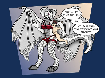 4_toes 5_fingers 5_toes angry anklet anthro big_breasts big_tail blue_eyes bodily_fluids bra breasts brown_hair butt claws clothing cum cum_on_leg digitigrade duo ejaculation eyelashes fangs feathered_wings feathers feet female finger_claws fingers fishnet_clothing fishnet_legwear fishnet_stockings flat_chested fur furry_tail genital_fluids genitals glistening glistening_bra glistening_butt glistening_clothing glistening_lingerie glistening_panties glistening_underwear gold_(metal) gold_anklet gold_jewelry grey_body grey_claws grey_fur grey_horn grey_scales hair hanging_on_partner holding_another holding_arm holding_partner horn hug humanoid_genitalia humanoid_hands hybrid_wings jewelry legs_in_air legwear light_body light_skin lingerie long_tail looking_at_another looking_at_partner looking_pleasured male male/female membrane_(anatomy) membranous_wings multicolored_body navel nipples open_mouth panties paws penis pink_eyes pupils raised_arm red_bra red_clothing red_lingerie red_panties red_underwear scaled_body scales shocked simple_background size_difference snake_hood snout speech_bubble spread_wings standing stockings tail tapering_tail teeth text thick_thighs toe_claws toes tongue tongue_out underwear waist_grab white_body white_feathers white_scales wing_claws wings janek5 mythology janek_(janek5) selena_(spe) dragon human hybrid mammal mythological_creature mythological_scalie reptile scalie snake 4:3 absurd_res alpha_channel english_text hi_res
