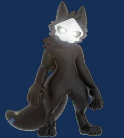 anthro black_body black_fur feet fur male male_anthro mask simple_background solo transparent_background mot-datrix changed_(video_game) puro_(changed) canid canine canis goo_creature mammal wolf 2018 3d_(artwork) alpha_channel archived_source digital_media_(artwork) hi_res