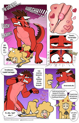 after_sex anal anal_penetration anthro ass_up balls bodily_fluids clenched_teeth cum cum_drip cum_in_ass cum_inside cumshot dialogue dripping duo ejaculation erection eyes_closed feet from_behind_position fur genital_fluids genitals hair half-closed_eyes half-erect horn humanoid_genitalia humanoid_penis internal internal_anal kneeling looking_back looking_pleasured male male/male male_penetrated male_penetrating male_penetrating_male narrowed_eyes nude open_mouth orgasm orgasm_face penetration penile penile_penetration penis sex size_difference smile speech_bubble spread_legs spreading tail teeth text thought_bubble toes tongue tongue_out nikraccoom mythology al_(nik159) alpaca camelid dragon mammal mythological_creature mythological_scalie scalie absurd_res comic digital_media_(artwork) english_text hi_res one_page_comic