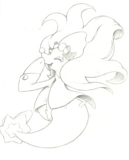 alternate_species ambiguous_gender clothing costume eyes_closed fangs hair open_mouth smile solo teeth mon311 nintendo pokemon aquatic generation_6_pokemon generation_7_pokemon mammal pinniped pokemon_(species) primarina pumpkaboo vampire black_and_white hi_res monochrome traditional_media_(artwork)