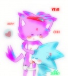 blaze_the_cat blood blue_hair blush breasts cat chibi cum cute english_text feline female fur hair hedgehog horny juice jun juno licking little_cartoon male mammal nipples nosebleed nude open_mouth oral oral_sex orgasm pose purple_fur pussy romantic sega sex small_breasts smile sonaze sonic_(series) sonic_the_hedgehog straight text tongue tongue_out video_games young
Rating: Explicit
Score: 2
User: Sonico
Date: February 08, 2013