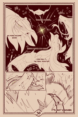 anthro anthro_on_feral anthro_penetrating anthro_penetrating_feral bestiality biped border brown_border dialogue duo erection exclamation_point eyelashes eyes_closed fangs female female_penetrated feral feral_penetrated genitals green_eyes hair heart_eyes heart_symbol male male/female male_penetrating male_penetrating_female penetration penile penile_penetration penis scales sex teeth text vaginal vaginal_penetration vulva cold-blooded-twilight dreamworks kung_fu_panda master_po_ping master_viper bear giant_panda mammal reptile scalie snake 2025 2:3 comic english_text hi_res monochrome