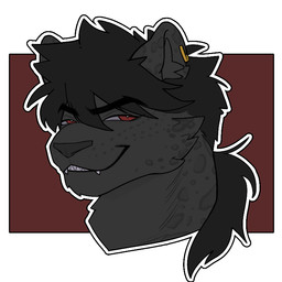 anthro fur hair looking_at_viewer male simple_background smile solo spots unknown_artist tartarus_(tartarus) felid feline leopard mammal pantherine 1:1