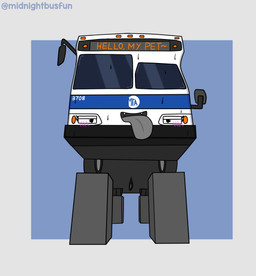 blue_stripe bodily_fluids fangs female genitals greeting grey_tongue headlight headlight_eyes looking_at_viewer machine open_mouth public_transportation solo sweat teeth text tongue tongue_out vehicle vehicle_for_hire vulva mintorion metropolitan_transportation_authority mta_new_york_city_transit orion_bus_industries dire_bus dire_machine dire_vehicle living_bus living_machine living_vehicle 2024 absurd_res english_text hi_res