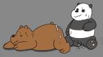 after_sex anthro balls bodily_fluids brown_body brown_fur butt cum cum_on_butt duo flaccid fur genital_fluids genitals male male/male penis sitting slightly_chubby peachy-pudding cartoon_network we_bare_bears grizzly_(we_bare_bears) panda_(we_bare_bears) bear brown_bear giant_panda grizzly_bear mammal ursine 2019 absurd_res hi_res brother_(lore) brothers_(lore) pseudo_incest_(lore) sibling_(lore)