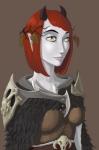 aka6 bone druid dungeons_&_dragons feathers hair horn laurels leather leaves magic_user not_furry pale_skin pointy_ears red_hair skull tiefling tribal_spellcaster yellow_eyes
Rating: Safe
Score: 4
User: Tiefling
Date: January 13, 2014