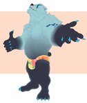 4_toes 5_fingers anthro arm_markings arm_tuft barefoot belly big_bulge big_muscles big_pecs black_arms black_belly black_body black_chest black_feet black_fingers black_fur black_hands black_legs black_tail black_toes blue_claws blue_tattoo bulge cheek_tuft chin_tuft claws clothed clothed_anthro clothed_male clothing facial_markings facial_tuft feet fingers fur gradient_body green_clothing green_speedo green_swimwear grey_inner_ear half-closed_eyes head_markings head_tuft huge_muscles huge_pecs humanoid_hands looking_at_viewer looking_down looking_down_at_viewer male male_anthro markings multicolored_belly multicolored_body multicolored_fur multicolored_speedo musclegut muscular muscular_anthro muscular_male narrowed_eyes navel open_mouth open_smile orange_clothing orange_speedo orange_swimwear pecs plantigrade pose pubes sharp_teeth simple_background skimpy slightly_chubby slightly_chubby_anthro slightly_chubby_male smile smiling_at_viewer solo speedo standing swimwear tail tan_background tattoo teeth three-quarter_view toes topless topless_anthro topless_male tuft two_tone_arms two_tone_belly two_tone_body two_tone_chest two_tone_fur white_arms white_background white_belly white_body white_chest white_clothing white_ears white_face white_fur white_neck white_pubes white_speedo white_swimwear yellow_clothing yellow_speedo yellow_swimwear bristol league_of_legends riot_games tencent volibear bear mammal 2021 absurd_res colored digital_drawing_(artwork) digital_media_(artwork) flat_colors full-length_portrait hi_res portrait