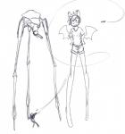 anthro bat_wings female group long_legs membrane_(anatomy) membranous_wings ranged_weapon rocket rocket_launcher tall weapon wings replica_(artist) half-life half-life_2 hasbro my_little_pony valve fan_character nolegs_(oc) bat_pony equid human mammal strider_(species) 2017