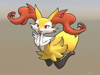 ambiguous_anthro ambiguous_gender anthro biped digitigrade dipstick_tail eyelashes feet fluffy fluffy_tail hand_on_cheek hindpaw leaning leaning_forward looking_at_viewer markings open_:3 open_mouth open_smile outline pawpads paws simple_background smile solo tail tail_markings teeth thick_eyelashes tongue mega_kot nintendo pokemon braixen canid generation_6_pokemon mammal pokemon_(species) 2026 3d_(artwork) 3d_model_showcase 4:3 animated digital_media_(artwork) english_description full-length_portrait no_sound portrait short_playtime signature turntable_(animation) video