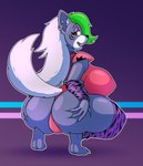 2024 absurd_res anthro big_breasts big_butt breasts butt canid canine canis choker clothed clothing collar crouching digital_media_(artwork) ear_piercing ear_ring female five_nights_at_freddy's five_nights_at_freddy's:_security_breach hair handwear hi_res holding_butt huge_breasts jewelry leg_warmers legwear long_hair looking_at_viewer looking_back mammal necklace open_mouth piercing raki_boi ring_piercing roxanne_wolf scottgames smile solo spiked_collar spikes steel_wool_studios thick_thighs wide_hips wolf