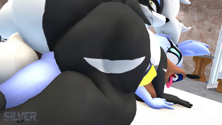 anal anal_penetration anthro backsack balls balls_deep balls_touching duo female genitals intersex intersex/intersex lips penetration sound_effects thick_lips silver_tilver sound_warning sega sonic_the_hedgehog_(series) jackie_(kit) tilver_the_wolf canid canine canis humanoid jackal mammal wolf 16:9 animated hi_res high_framerate short_playtime sound video widescreen