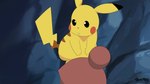 black_body black_fur brown_body brown_fur cave duo female fur generation_1_pokemon generation_4_pokemon hi_res lagomorph lopunny male mammal nintendo pikachu pokemon pokemon_(species) potateymatey rock rodent stuck through_wall yellow_body yellow_fur