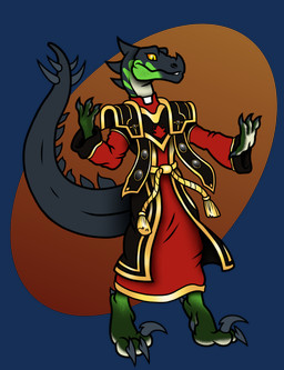 3_toes 4_fingers anthro armor barefoot belt big_tail black_clothing black_robe chest_armor claws clothing collar dewclaw digitigrade facial_horn feet finger_claws fingers glistening glistening_clothing glistening_eyes gold_(metal) gold_accessory gold_armor golden_clothing green_body green_scales grey_body grey_claws grey_markings grey_scales grey_stripes grey_tail horn looking_at_hand male markings multicolored_body neck_spikes nose_horn open_hand orange_eyes palms paws pupils raised_arm raised_tail red_clothing red_robe robe rope rope_belt scales shoulder_armor shoulder_pads sickle_claw simple_background slit_pupils snout solo spiked_head spiked_tail spikes spikes_(anatomy) standing stripes symbol symbol_on_chest symbol_on_clothing tail tapering_tail teeth toe_claws toes white_collar white_feet white_palms yellow_eyes janek5 blizzard_entertainment warcraft varus_(vr) dinosaur prehistoric_species reptile scalie absurd_res alpha_channel hi_res