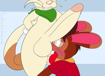 4_fingers admiring admiring_penis anthro big_penis blush blush_lines cartoon_gloves duo face_in_balls fingers genitals huge_penis hyper hyper_genitalia hyper_penis looming looming_over male male/male penis smug_face smug_smile tail tongue tongue_out toony tentsonfire nintendo pokemon meowth_tents(tentsonfire) roderick_(tamerkoh) tents_(tentsonfire) toon_meowth_tents_(tentsonfire) generation_1_pokemon lagomorph leporid mammal meowth pokemon_(species) rabbit hi_res