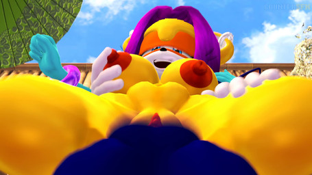 5_fingers anthro areola armwear balls big_areola big_balls big_breasts big_penis blue_body blue_clothing blue_eyes blue_fur blue_gloves blue_handwear blue_sky bouncing_balls bouncing_breasts breast_grab breast_jiggle breasts chair_position clothing curvy_figure day detailed_background duo ear_piercing ear_ring elbow_gloves female fingers from_behind_position fur genitals gloves grabbing_from_behind hair hand_on_breast handwear huge_areola huge_hips huge_thighs jiggling male male/female multicolored_body multicolored_fur nipples nude nude_anthro nude_female nude_male open_mouth open_smile outside penetration penis piercing puffy_nipples purple_hair ring_piercing sex sky smile text thick_thighs two_tone_body two_tone_fur vaginal vaginal_penetration voluptuous voluptuous_anthro voluptuous_female vulva white_body white_clothing white_fur white_gloves white_handwear wide_hipped_anthro wide_hipped_female wide_hips yellow_body yellow_fur countersfm diag34_(modeler) kabalmystic_(modeler) archie_comics sega sonic_the_hedgehog_(archie) sonic_the_hedgehog_(comics) sonic_the_hedgehog_(series) melody_prower sonic_the_hedgehog eulipotyphlan hedgehog herpestid mammal mongoose 16:9 2024 3d_(artwork) 3d_animation animated artist_name digital_media_(artwork) hi_res no_sound short_playtime source_filmmaker_(artwork) watermark webm widescreen