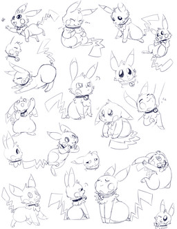 3_fingers 3_toes bell bell_collar black_nose collar eyes_closed feet feral fingers food grumpy half-closed_eyes happy male multiple_poses multiple_positions narrowed_eyes open_mouth pawpads paws pose solo stretching text toes unknown_artist fakemon nintendo pokemon mac_(shrike_alvaron) arthropod butterfly eevee generation_1_pokemon insect lepidopteran pikachu pokemon_(species) 2016 blue_and_white english_text hi_res monochrome sketch_page