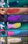 animal_genitalia animal_penis anthro ball_tuft balls blue_body blue_eyes blue_fur blue_penis blush blush_lines bodily_fluids canine_genitalia canine_penis chart comparing comparing_penis dripping equine_genitalia equine_penis erection foreskin fur genital_fluids genital_slit genitals horn humanoid_genitalia humanoid_penis hybrid_genitalia hybrid_penis knot knotted_equine_penis knotted_penis leaking_precum licking long_penis looking_at_viewer machine magic male markings measurements measuring measuring_penis multicolored_body multicolored_fur multicolored_penis partially_retracted_foreskin penis penis_size_difference penis_tip pink_body pink_fur precum precum_drip precum_on_penis precum_string protogen_face protogen_visor purple_eyes purple_penis red_eyes ruler saliva saliva_on_tongue saliva_string sheath size_chart smile striped_body striped_fur striped_markings stripes teeth text tongue tongue_out tuft vein white_body white_fur yellow_eyes aktiloth mythology penis_lineup bear canid canine dragon felid mammal mythological_creature mythological_scalie pantherine polar_bear protogen scalie tiger ursine absurd_res english_text hi_res