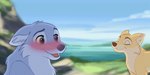 ambiguous/ambiguous ambiguous_gender blue_eyes blurred_background blush duo feral feral_on_feral fur licking open_mouth outside purple_eyes teeth tongue tongue_out tuwka canid canine canis mammal wolf 2020 2:1 animated frame_by_frame loop short_playtime