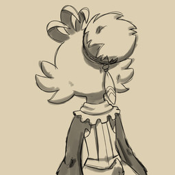 anthro beak facing_away_from_viewer hair hair_bun happy heart_symbol hearts_around_head kerchief neckerchief neckwear smile smiling_at_viewer solo surprised turning_around winged_arms wings trevor-fox nintendo the_legend_of_zelda tulin_(tloz) avian rito 1:1 2d_animation animated animated_gif frame_by_frame short_playtime