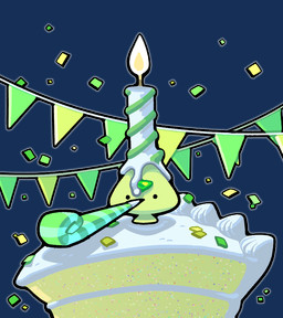 ambiguous_gender cake_slice candle dot_eyes forehead_gem gem micro not_furry peridot_(gem) simple_eyes solo toony discount-supervillain cartoon_network steven_universe smolidot alien gem_(species) peridot_(gem_species) alpha_channel digital_media_(artwork)
