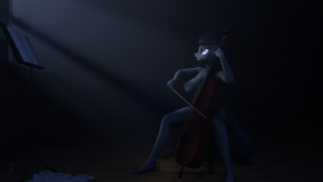 anthro anthrofied bowed_string_instrument cello dark female musical_instrument sheet_music solo string_instrument window hooves-art friendship_is_magic hasbro my_little_pony octavia_(mlp) earth_pony equid equine horse mammal pony 3d_(artwork) digital_media_(artwork) hi_res source_filmmaker_(artwork)