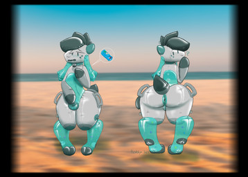 air_valve anthro backsack balls beach bell bell_collar big_butt blush butt chastity_bulge chastity_device collar collar_only femboy gaug genitals glistening glistening_body handle handle_bar handles_on_hips heart_symbol hooves horn inflatable living_sex_toy lock_symbol long_ears looking_back male nozzle nub_tail nude null null_bulge pool_toy pool_toy_handle question_mark semi-anthro solo synthetic thick_thighs transformation translucent translucent_body water water_wiggler wearing_chastity_device pseudokym reimy_(pseudokym) animate_inanimate bovid caprine goat living_inflatable mammal 2025 absurd_res digital_media_(artwork) hi_res