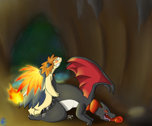 all_fours anal asbel asbel_lhant blush cave charizard cum cum_inside cum_on_feet cum_on_floor doggystyle drooling duo feral flames from_behind gay male nintendo pokémon rain ryanshinyzard saliva scarf sex shiny side_view size_difference typhlosion video_games wings
Rating: Explicit
Score: 2
User: Asbel
Date: January 12, 2014