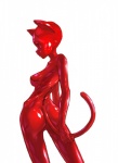 butt clothing female latex latex_clothing latex_skinsuit rubber_clothing skinsuit solo tight_clothing zentai zipper animal_humanoid cat_humanoid felid felid_humanoid feline feline_humanoid humanoid mammal mammal_humanoid