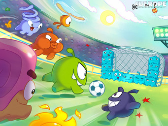 1_antenna 1_eye ambiguous_gender antennae_(anatomy) ball blue_body blue_skin brazilian_flag cloud female floating_eyebrows green_body green_skin group licking male mouth_closed not_furry open_mouth orange_body orange_skin purple_body purple_skin sharp_teeth sky soccer soccer_ball sport teeth text tongue upper_teeth_only evelyn2d cut_the_rope blue_(cut_the_rope) boo_(cut_the_rope) ginger_(cut_the_rope) lick_(cut_the_rope) om_nom roto_(cut_the_rope) snailbrow toss_(cut_the_rope) alien gastropod mollusk monster nommie snail unknown_species 2018 copyright_name