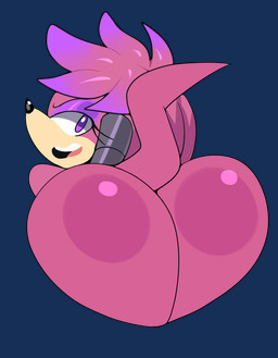 against_surface anthro ass_on_glass bent_over big_butt bubble_butt butt butt_focus eyelashes eyeshadow female glass hair looking_back makeup multicolored_hair on_glass on_surface open_mouth pink_hair presenting presenting_hindquarters purple_eyes purple_hair rear_view simple_background solo transparent_background two_tone_hair squish_(artist) archie_comics sega sonic_the_hedgehog_(archie) sonic_the_hedgehog_(comics) sonic_the_hedgehog_(series) julie-su echidna mammal monotreme alpha_channel icon
