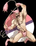 alternate_species anthro anthrofied armpit_hair bikini_briefs body_hair boots clothing facial_hair footwear gloves hairy handwear humanized male manly mustache ribbons shoes solo underwear whip unknown_artist nintendo pokemon generation_3_pokemon human mammal pokemon_(species) skitty alpha_channel