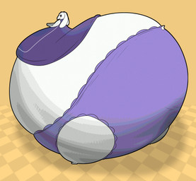 anthro belly big_belly big_butt black_mouth brown_eyes butt clothing female holding_object holding_tray horn huge_belly huge_butt huge_thighs hyper hyper_belly hyper_butt hyper_pear hyper_thighs inside looking_at_viewer looking_back looking_back_at_viewer mature_anthro mature_female monobutt morbidly_obese morbidly_obese_anthro morbidly_obese_female obese obese_anthro obese_female open_mouth open_smile overweight overweight_anthro overweight_female panties purple_clothing purple_panties purple_robe purple_underwear rear_view robe scut_tail short_tail smile smiling_at_viewer solo tail thick_thighs tight_clothing underwear white_body white_ears white_horn white_tail cptcrutch undertale_(series) toriel bovid caprine goat mammal 2024 absurd_res colored digital_media_(artwork) hi_res shaded