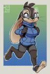 anklet anthro backpack big_breasts black_eyes blue_clothing blue_sweater blue_topwear breasts brown_body brown_fur clothed clothing eyewear female fur glasses jewelry solo sweater tan_body tan_fur topwear whiskers reign-2004 kazie lagomorph leporid mammal rabbit 2018 digital_media_(artwork) shaded