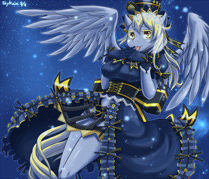 anthro anthrofied breasts clothing derpy_hooves_(mlp) equine female friendship_is_magic hat horse mammal my_little_pony pegasus pony skykain tongue tongue_out wings
Rating: Safe
Score: 10
User: nom123
Date: March 07, 2014