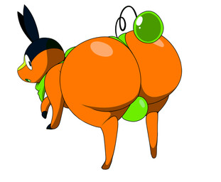 backsack balls big_bulge big_butt bouncing_butt bulge butt clothing feral genitals green_clothing green_thong green_underwear huge_butt kerchief looking_back male simple_background solo tail thong twerking underwear white_background tepigfan101 nintendo pokemon axel_the_tepig generation_5_pokemon pokemon_(species) tepig 2d_animation animated hi_res