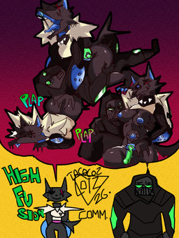 anthro black_body blue_nipples bodily_fluids cum cum_inside duo female female_dominating_male female_penetrated genital_fluids genitals green_eyes green_penis impregnation koffantz leg_grab male male/female nipples penetration penis tail tongue tongue_out uterus x-ray_view epic_games fortnite pack_leader_highwire toxic_fusion_(fortnite) canid canine canis human humanoid mammal wolf absurd_res hi_res