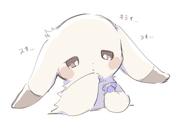 ambiguous_gender anthro bodily_fluids brown_eyes flower fur grey_body grey_fur plant simple_background solo tears text chi_z_z_z nintendo pokemon pokemon_pokopia peakychu generation_1_pokemon mammal pikachu pokemon_(species) rodent 2025 japanese_text translation_request female_(lore)